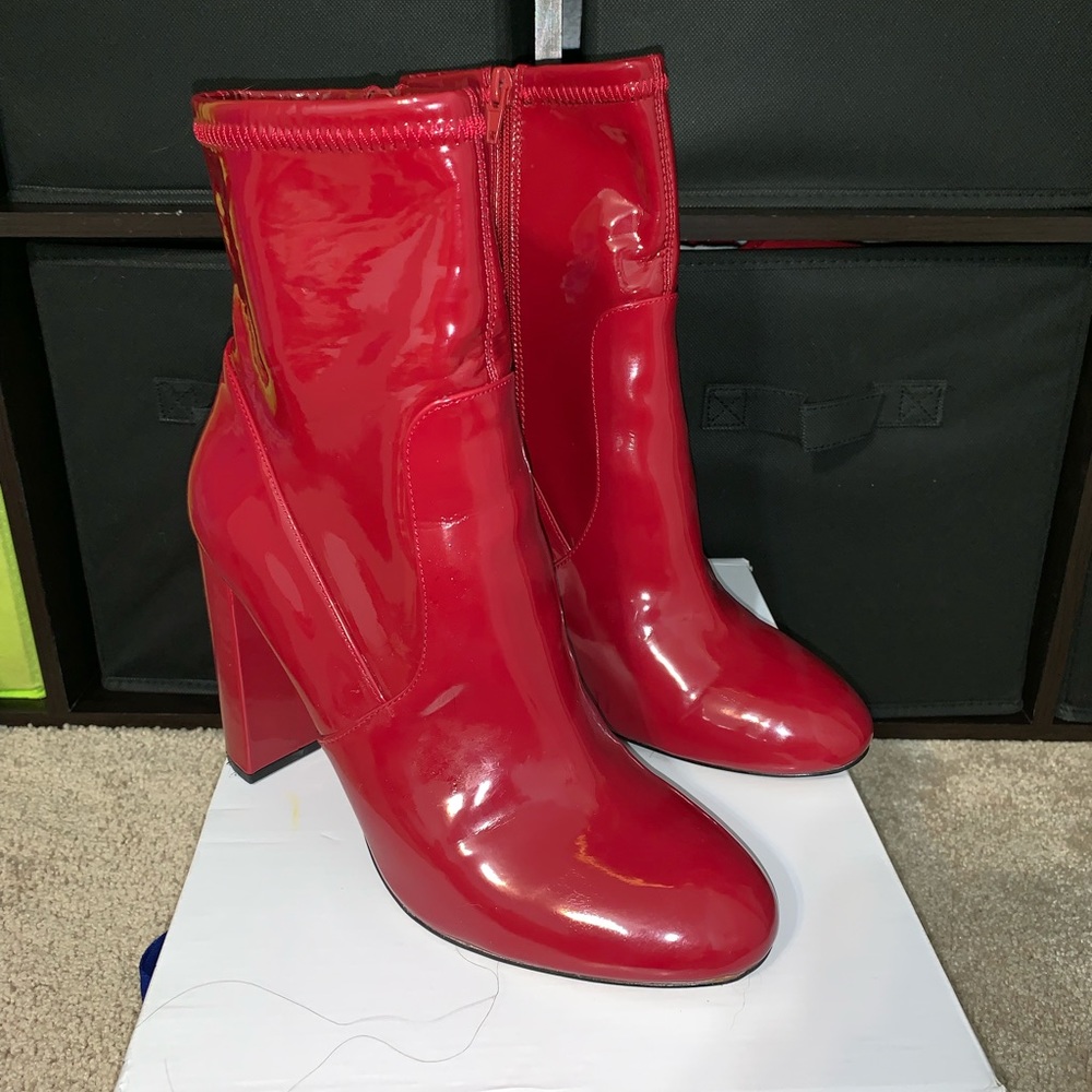Red boots